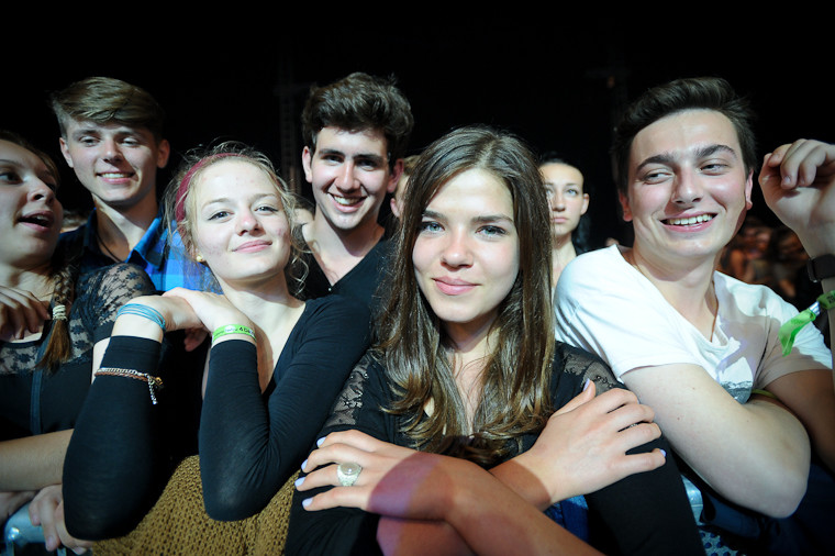 Publiczność na festiwalu Heineken Open'er (fot. Artur Rawicz / Onet)