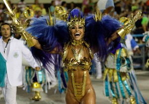 Kraljice bubnjeva vladaju Sambadromom