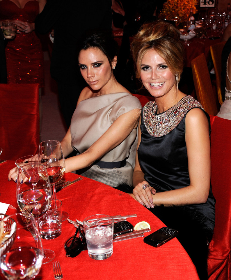 Victoria Beckham i Heidi Klum