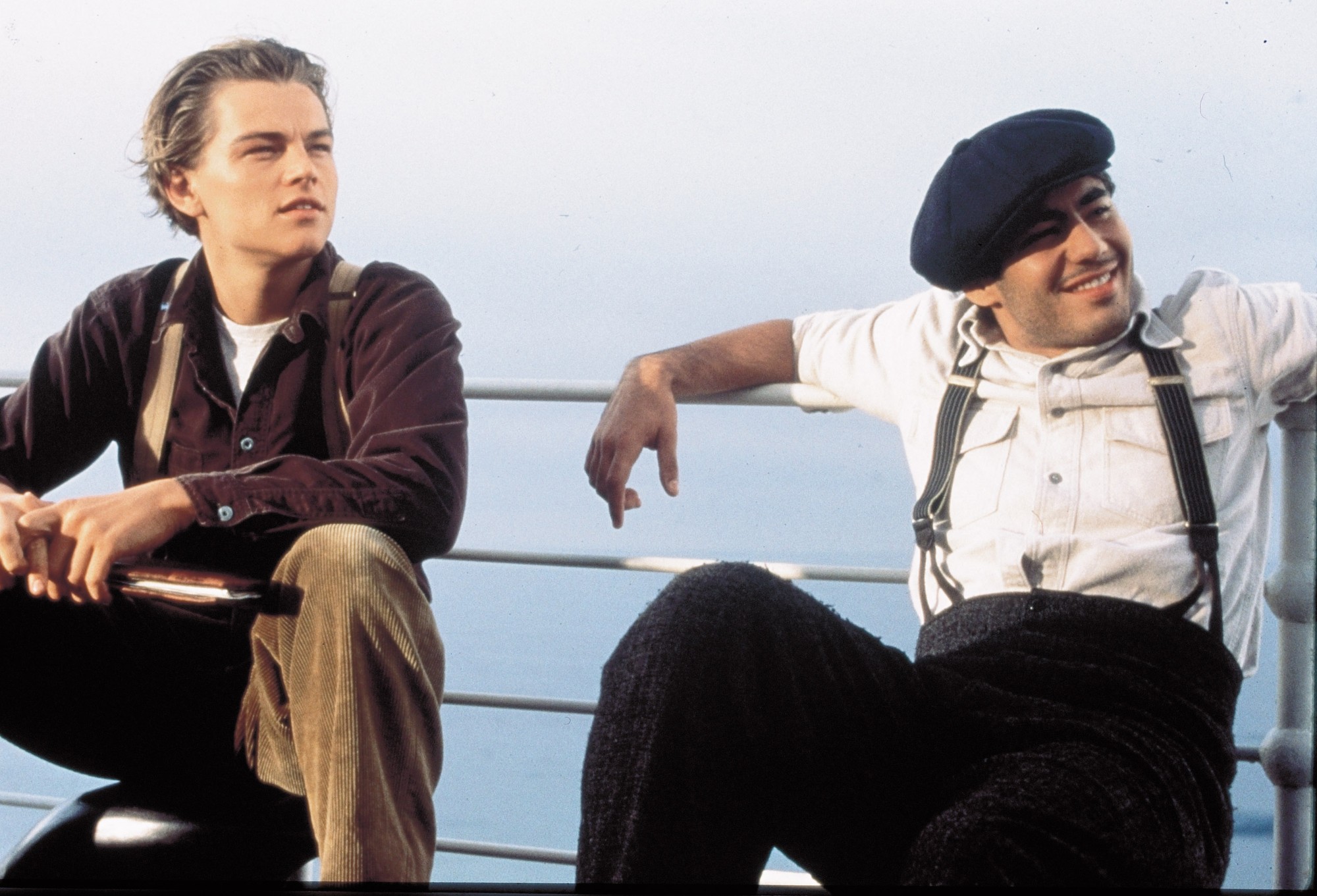 Zábery z filmu Titanic