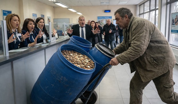 Doneo tri bureta kovanica da zameni u evre
