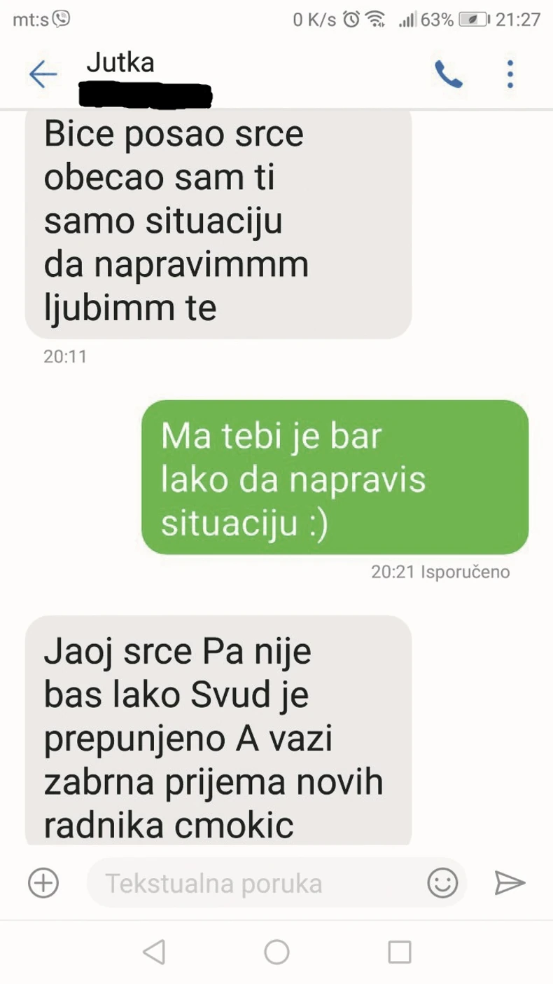 Prepiska sa Jutkom