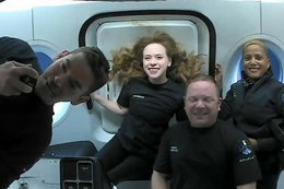 Astronauci amatorzy wrócili z trzydniowej misji. "Przestrzeń kosmiczna jest dla wszystkich"