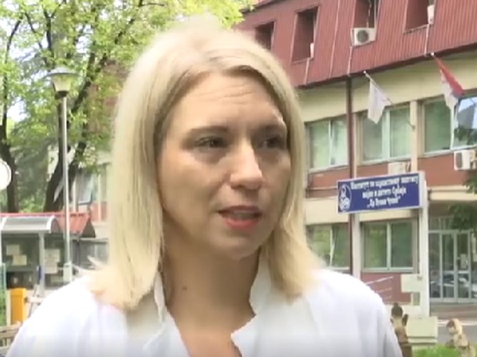 Doktorka Ivana Kitić, gastroenterolog sa Instituta za zdravstvenu zaštitu majke i deteta
