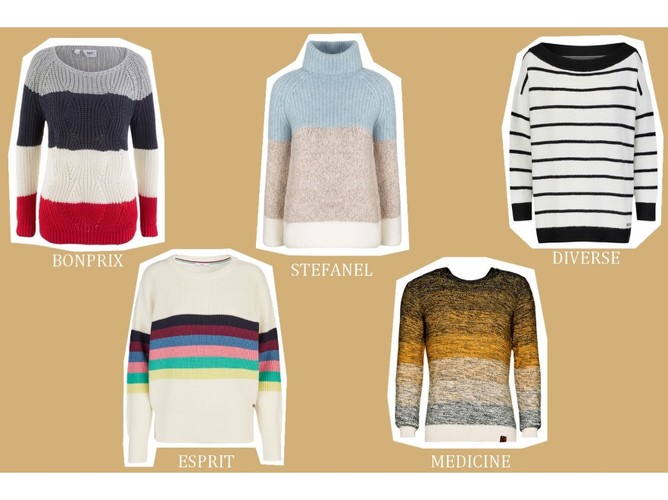 Modne swetry na jesień 2018: W PASKI