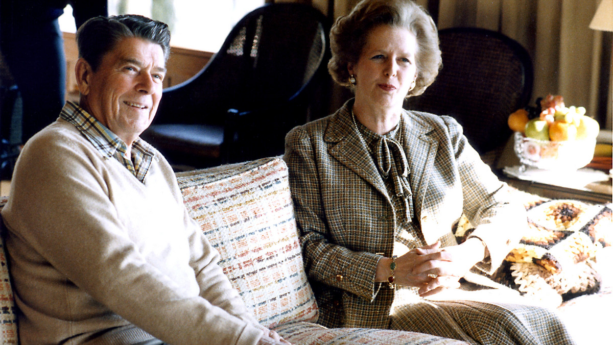 Ronald Reagan i Margaret Thatcher w 1984 r.