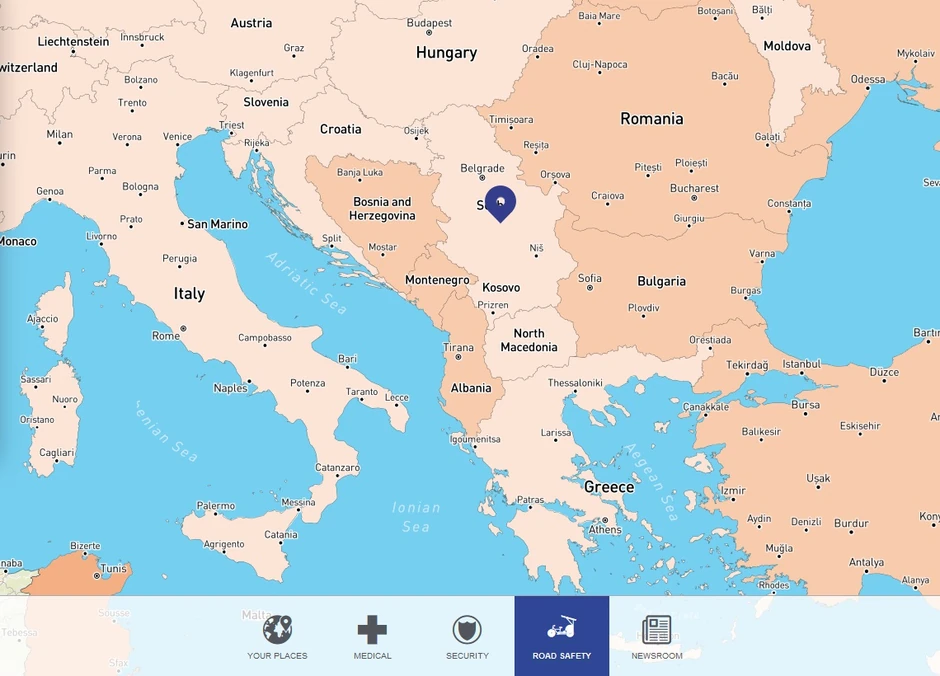 Bezbednost na putevima smestila je region u niskorizične kategorije