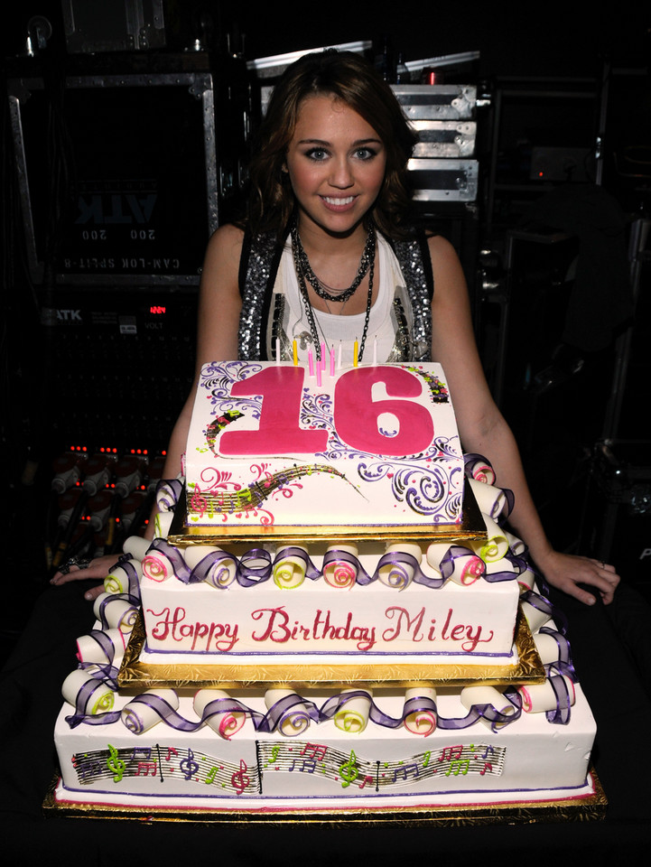 Miley Cyrus w 2008 roku