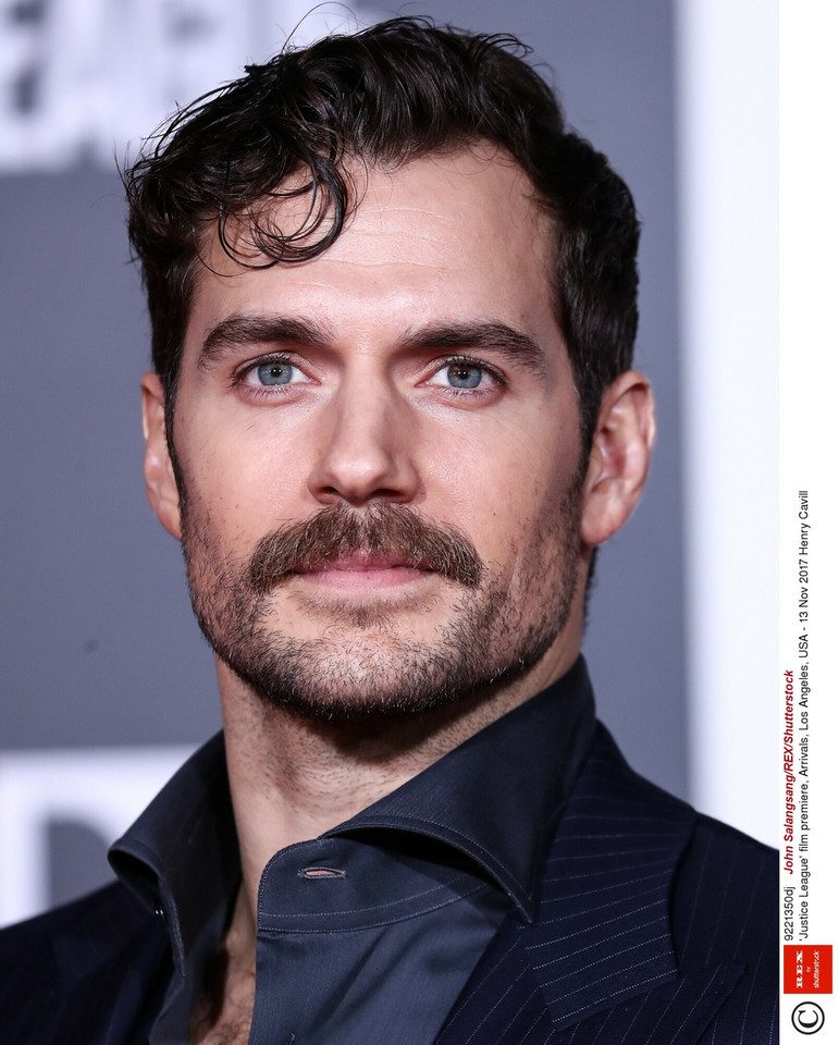 Henry Cavill na premierze "Ligii Sprawiedliwości" (2017)