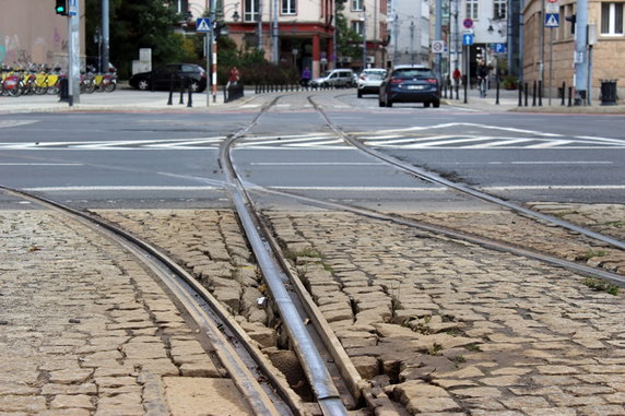 Remont na Kazimierza Wielkiego we Wrocławiu