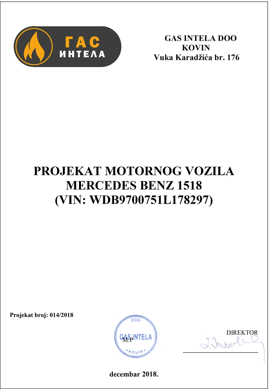 Potpis Dragane Lazović, Ivanove majke, na jednom od projekata motornih vozila, koji je kasnije odobrio njen sin kao rukovodilac sektora za proveru kvaliteta
