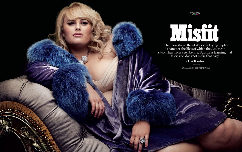 Rebel Wilson: grubsze dziewczyny nadają się do komedii