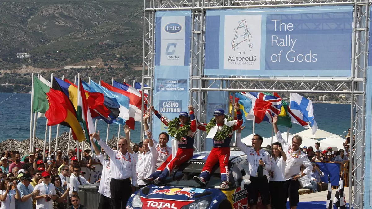 Rajd Grecji 2011: kolejny dublet Citroëna DS3 WRC 