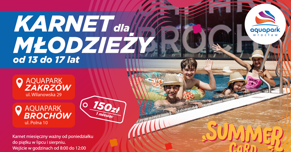 Aktywne wakacje dla nastolatka. Miesiąc w wodzie za 150 zł!