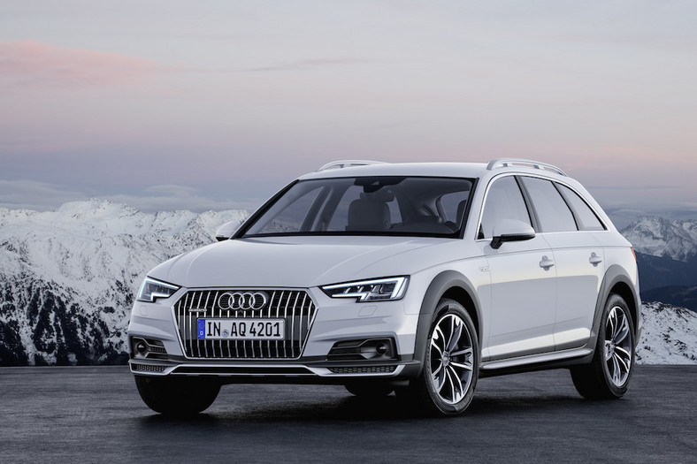 Audi A4 allroad i h-tron na salonie w Detroit 2016