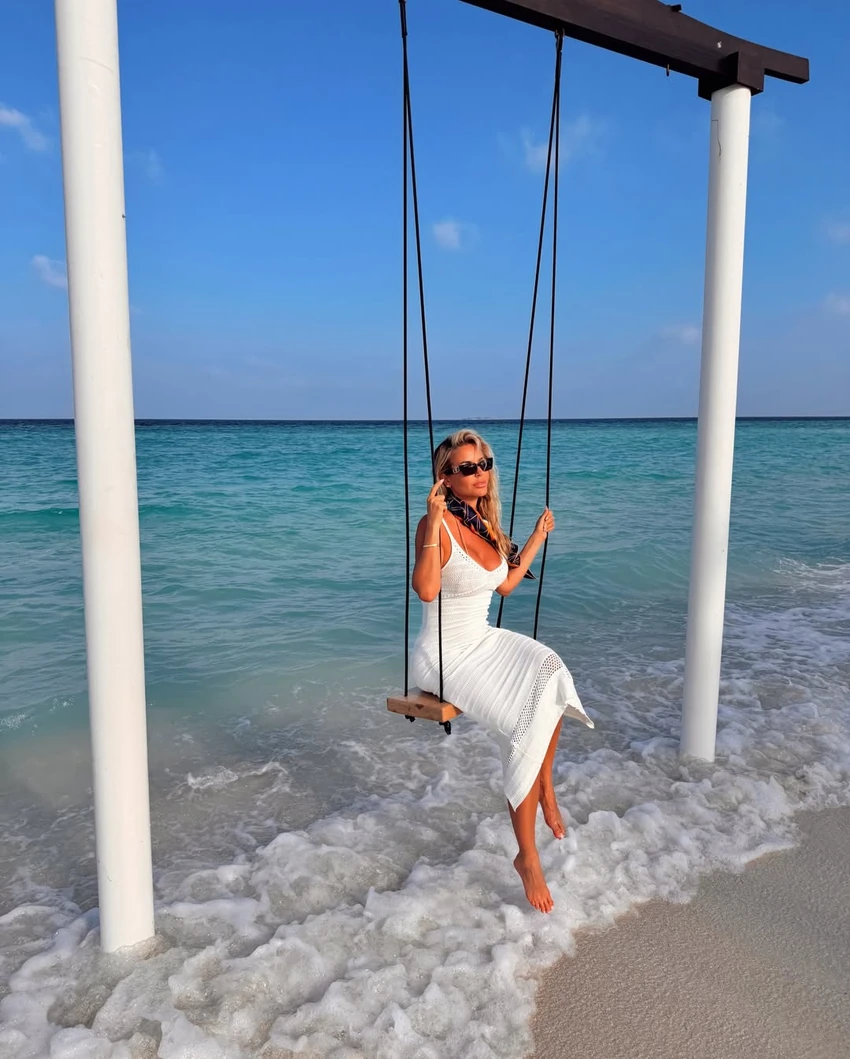 Janko Tipsarević sa porodicom na Maldivima