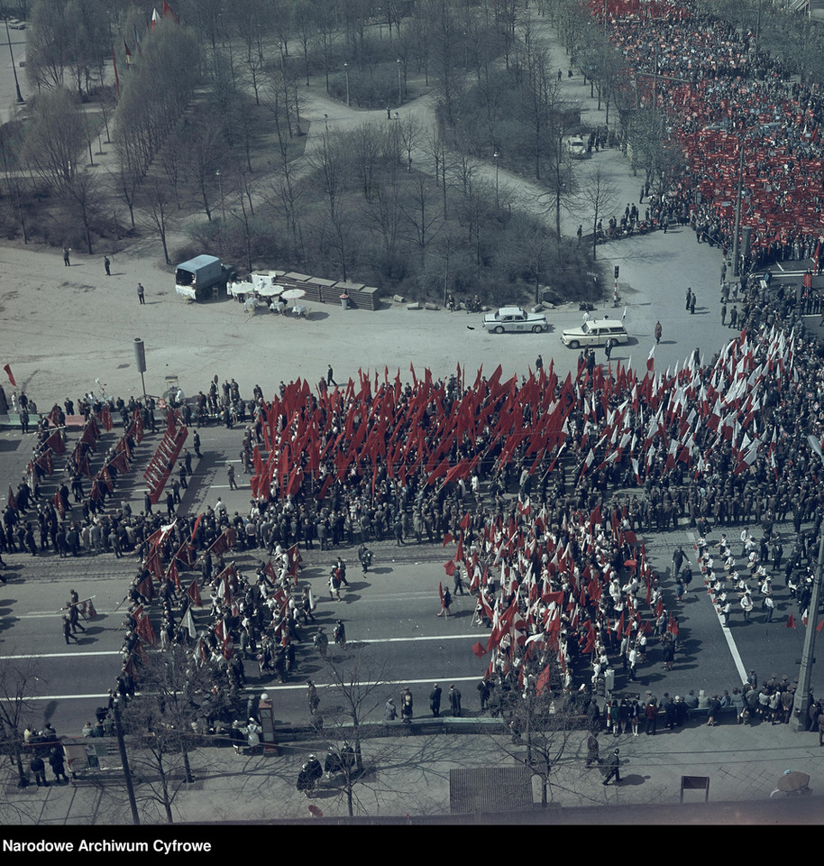 Obchody Święta Pracy w Warszawie/ 1969 rok 