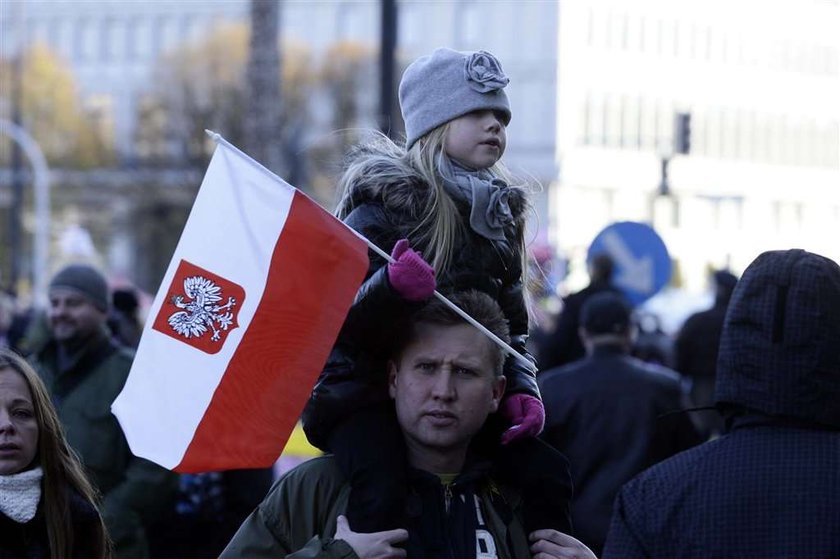 Tysiące Polaków na obchodach Święta Niepodległości