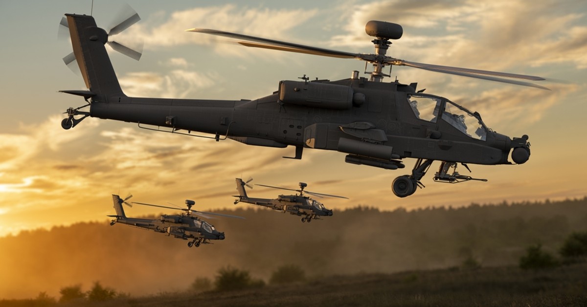 Polska weźmie w leasing od USA 8 śmigłowców Apache