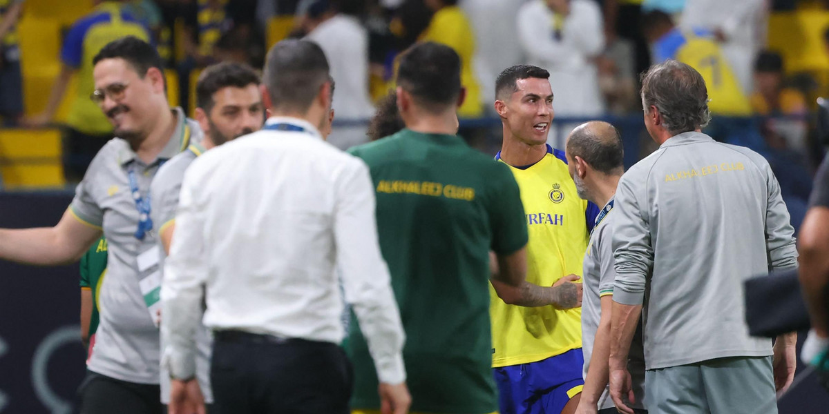 Cristiano Ronaldo stracił nad sobą panowanie po meczu w Arabii Saudyjskiej. 