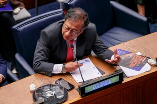 Nagranie z wystąpienia prezydenta Kolumbii w ONZ zmanipulowane; nie otrzymał dużych braw