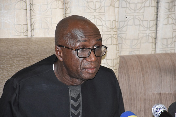 Minister of the Interior, Ambrose Dery