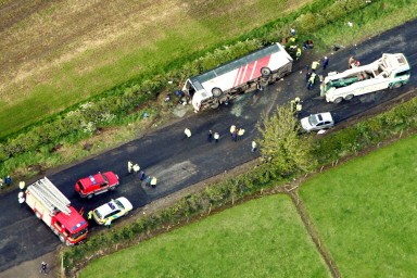 IRELAND-ACCIDENT-BUS