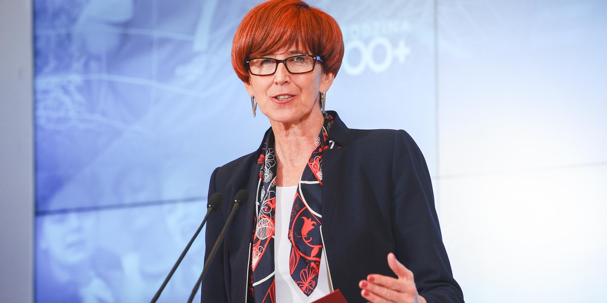 Minister Elżbieta Rafalska