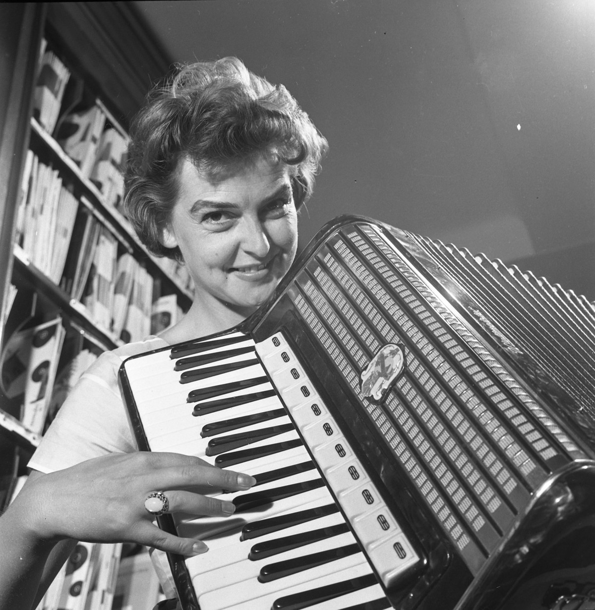 Zdjęcie Reny Rolskiej z 1961 r.