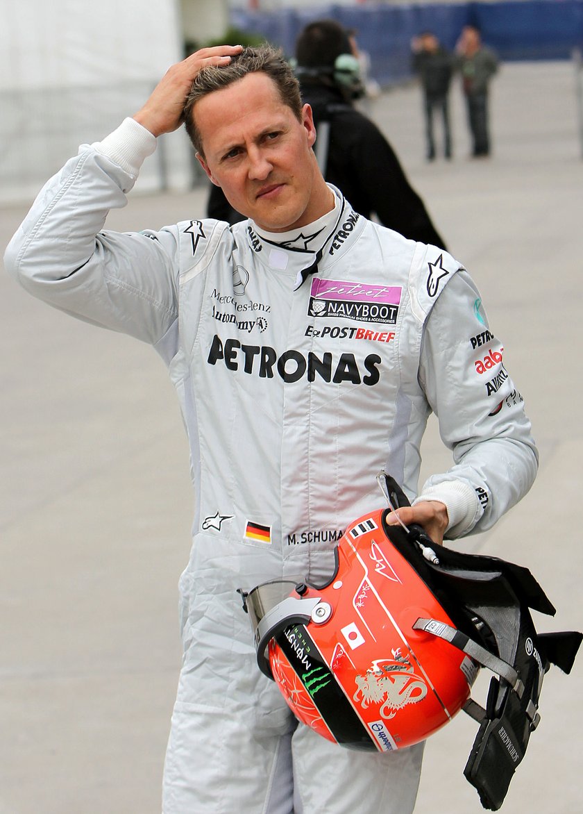 Michael Schumacher mia wypadek na nartach