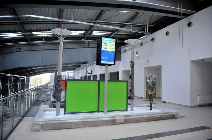 Nowy terminal na lotnisku w Łodzi