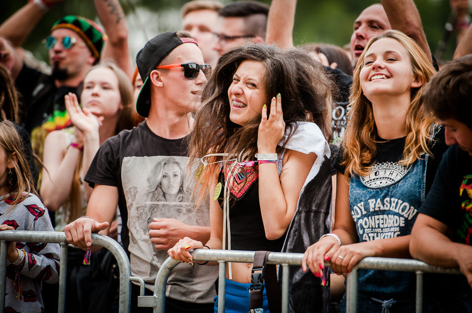 Publiczność na Ostróda Reggae Festival 2016