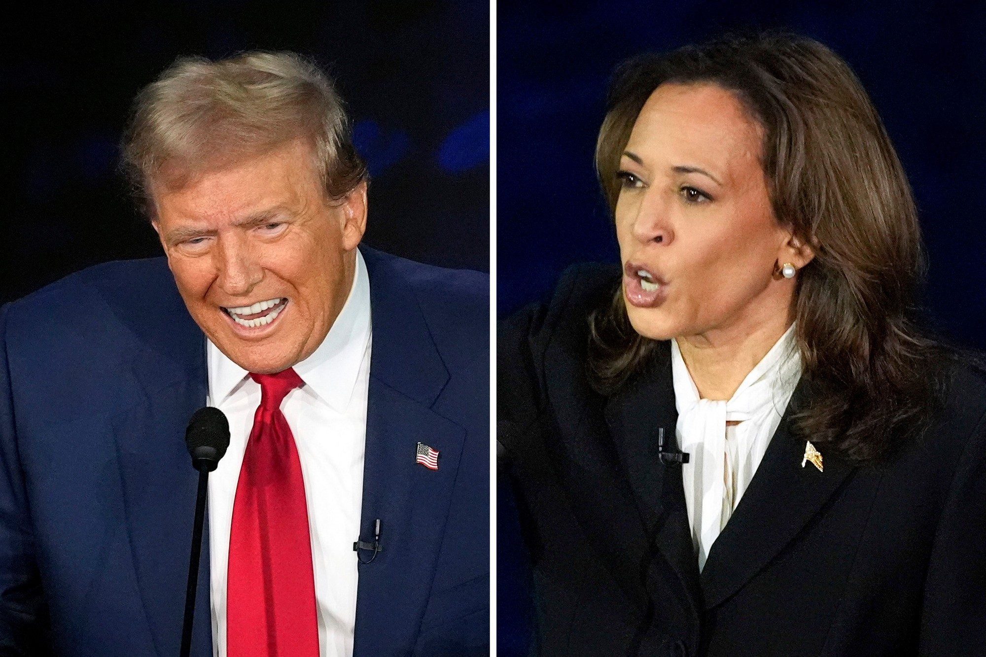 Harris a Trump sa stretli v predvolebnej televíznej debate
