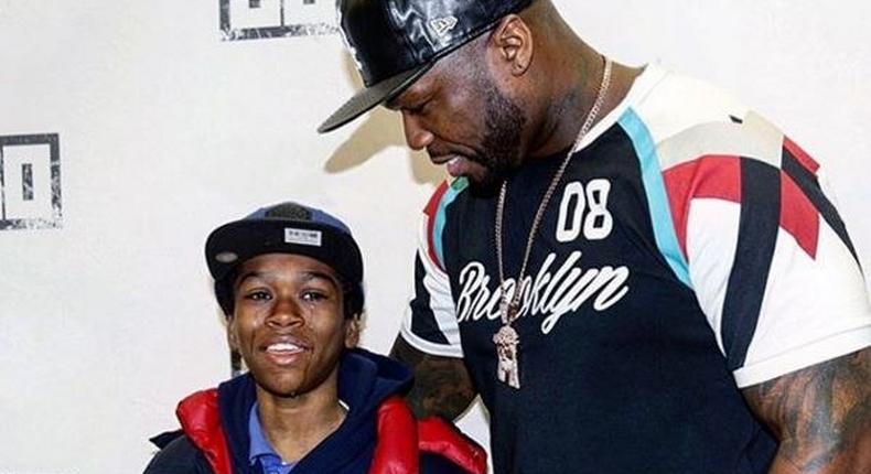 50 Cent and new son Davian