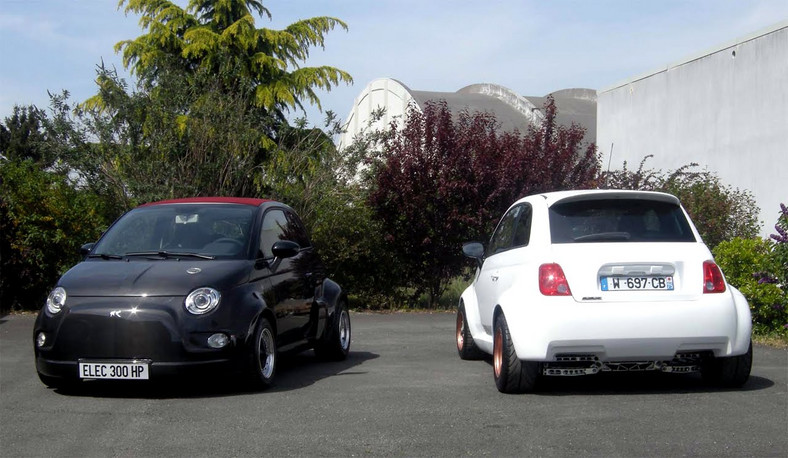 Elektryczny Atomik Abarth 500 – potwór z Paryża