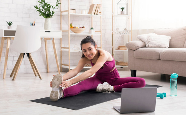Trening online, ćwiczenia w domu