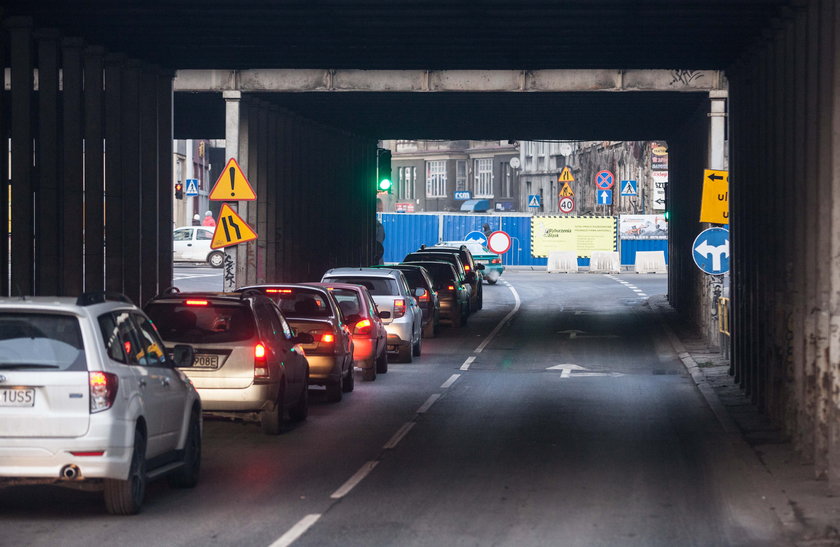 Tunel koło dworca PKP w Katowicach