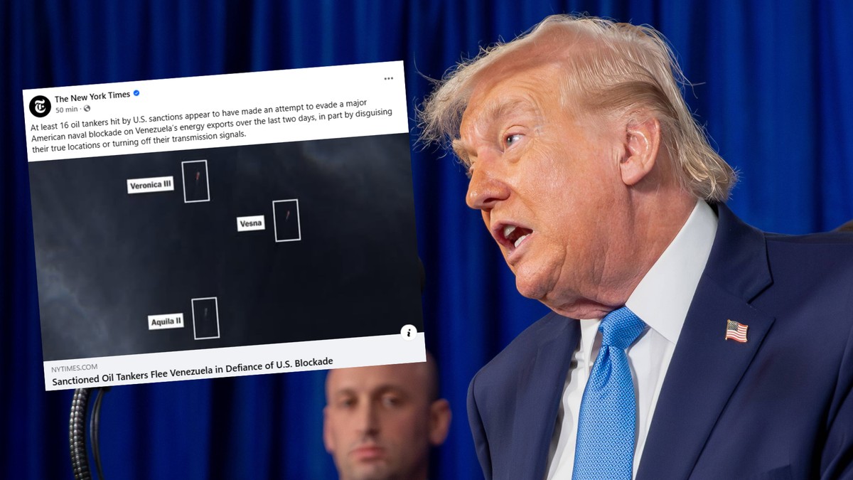 "Zniknęły" tankowce objęte sankcjami. Tuż po pojmaniu Nicolasa Maduro