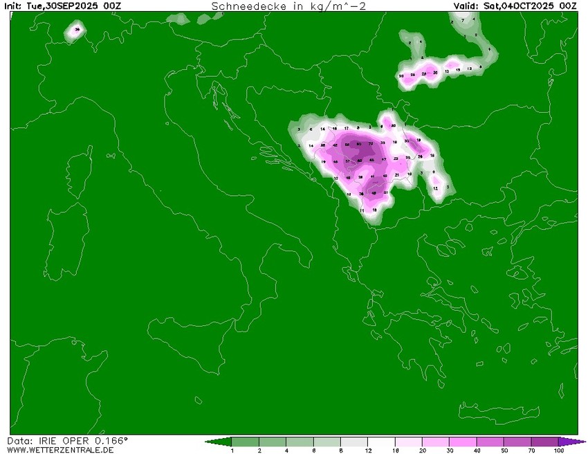 Najhladniji dan na početku oktobra biće u petak, 3. oktobra