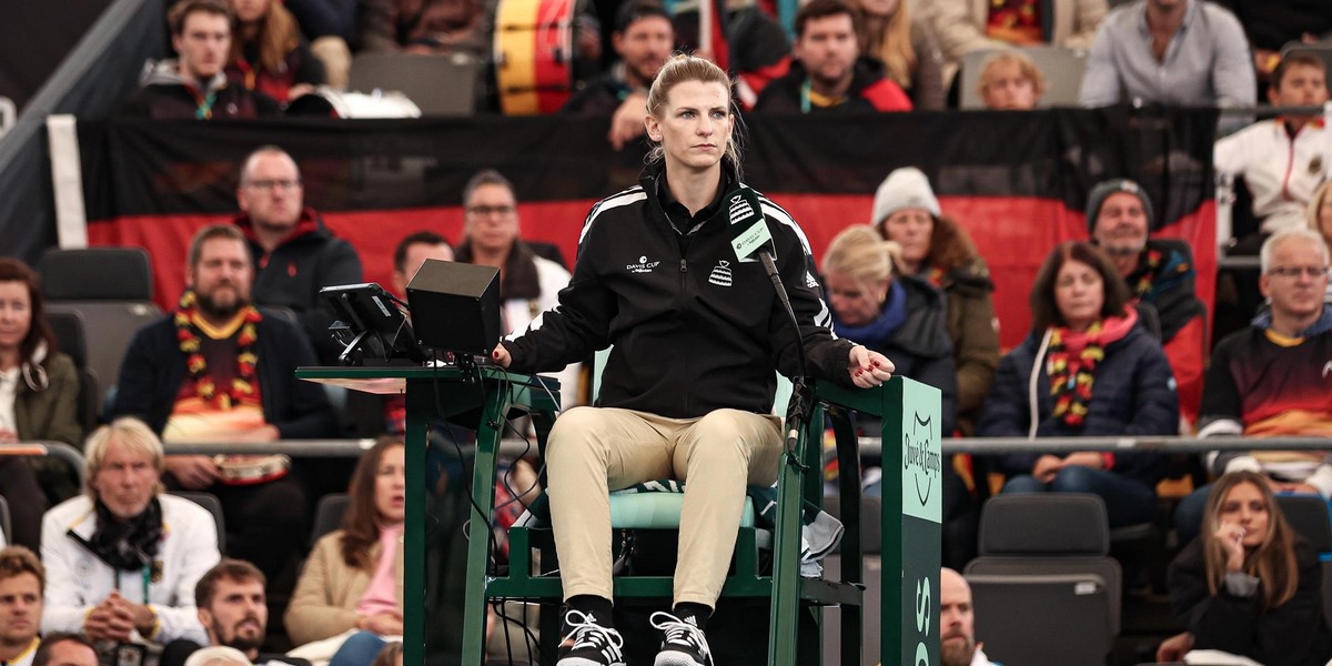 Katarzyna Radwan-Cho poprowadziła półfinał wielkoszlemowego French Open. 