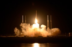 Prywatny statek kosmiczny poleciał w stronę ISS