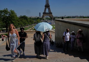 Vrućine u Evropi - Pariz