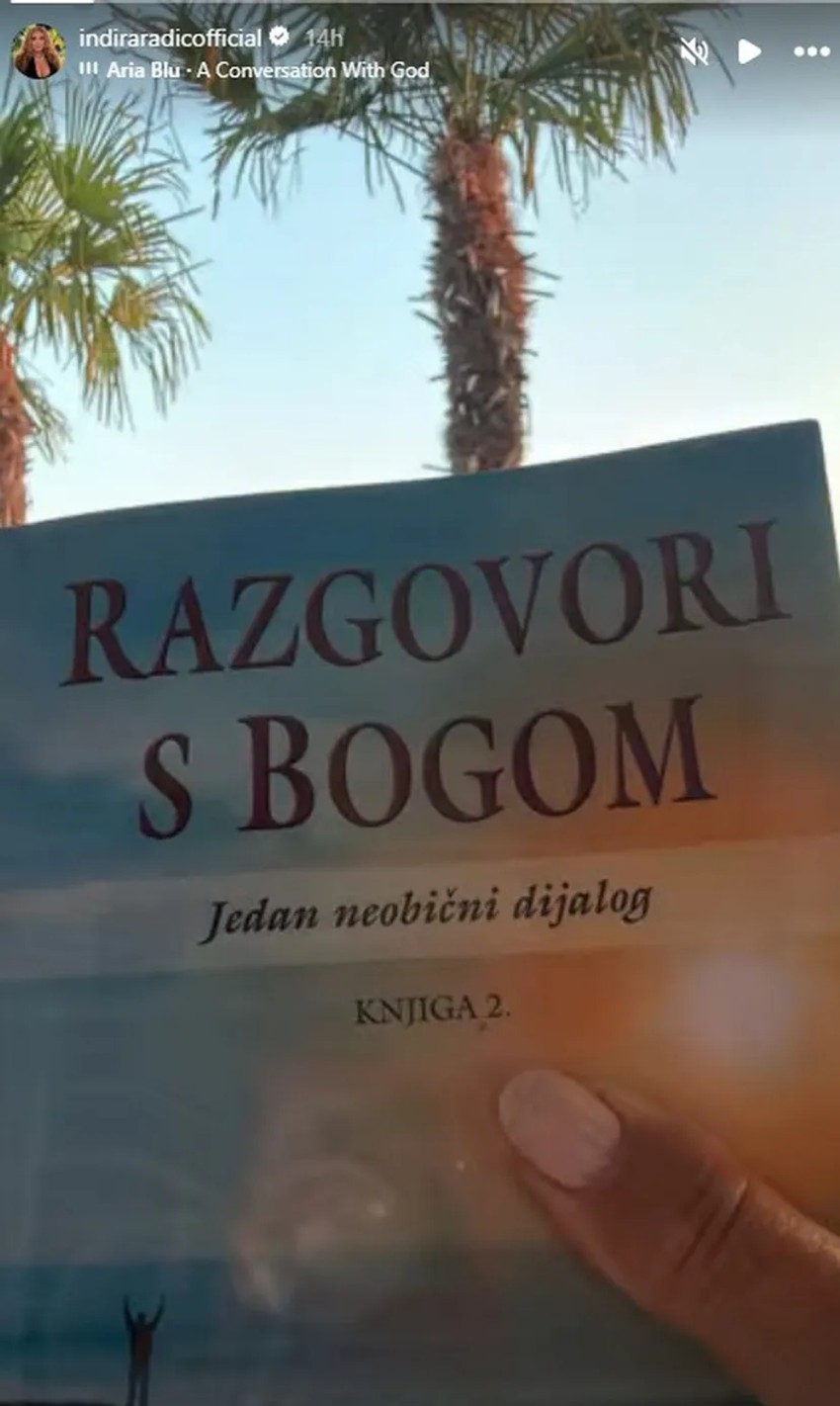 Indirra Radić objava