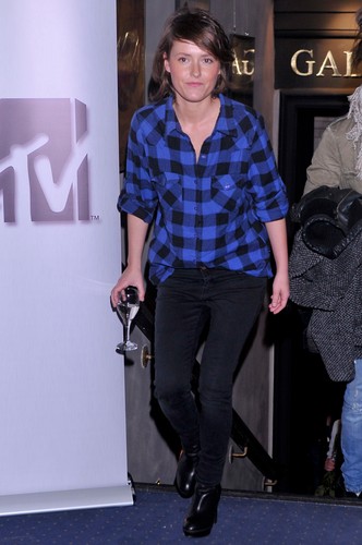 Olga Frycz na premierze filmu 'Bejbi Blues'