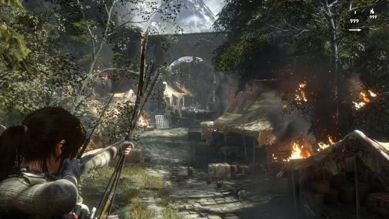 Rise of the Tomb Raider - Scena 1 - GeForce Now 10 Mb/s 