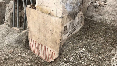 W Pompejach kolejne znalezisko. Tym razem hasła wyborcze