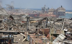 Prezydent Libanu: Obca ingerencja możliwą przyczyną wybuchu w Bejrucie