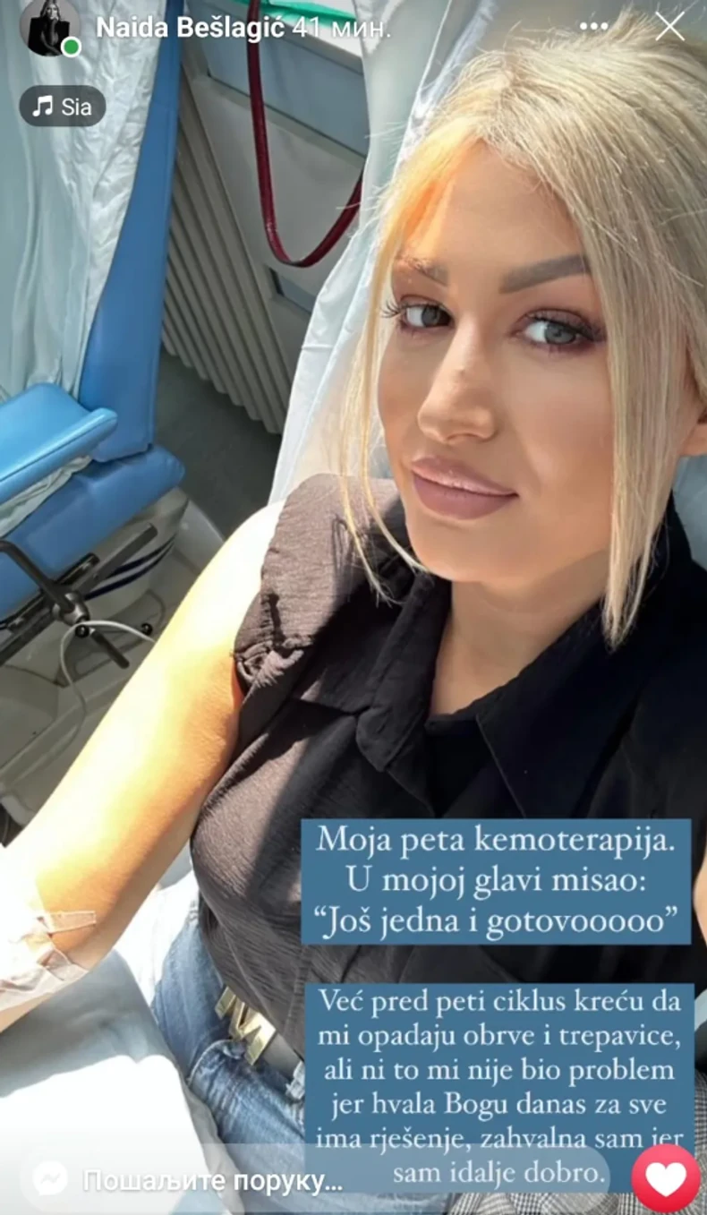 Naida Bešlagić o borbi sa rakom