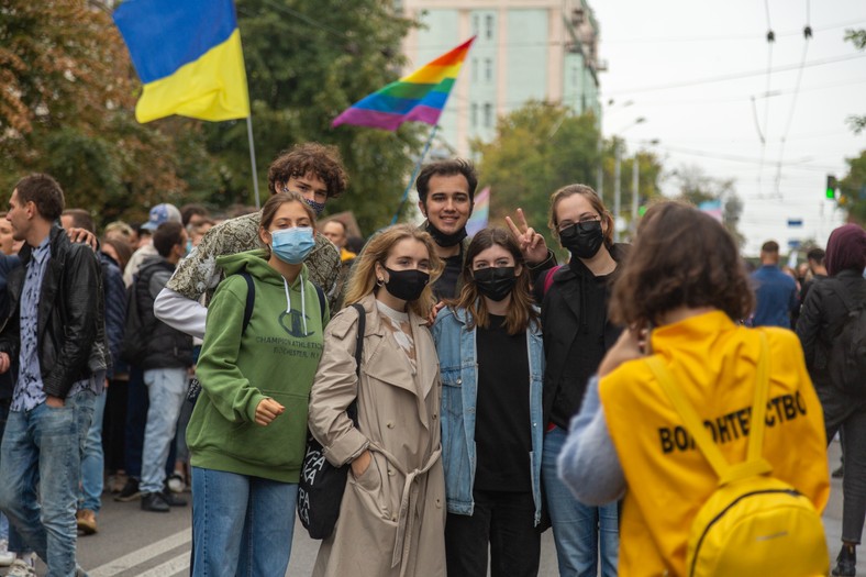 Marsz Kyiv Pride, 19 września 2021 r.