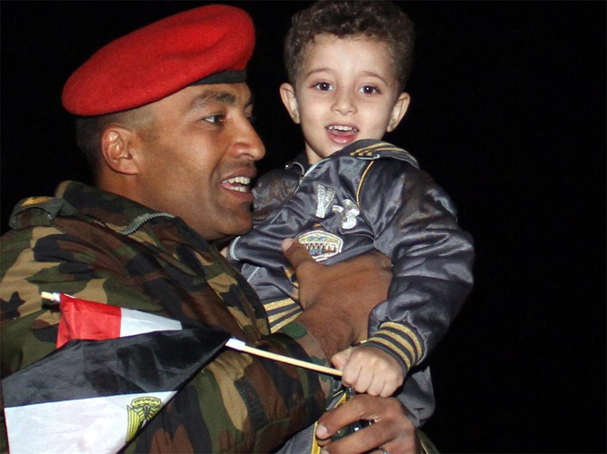 Wybuch radości na placu Tahrir